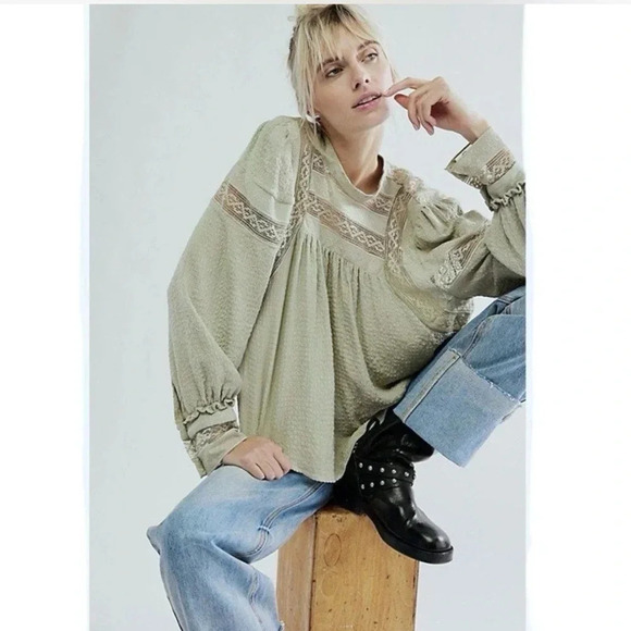 Nwot Free People It Takes Two Top - Picture 1 of 16